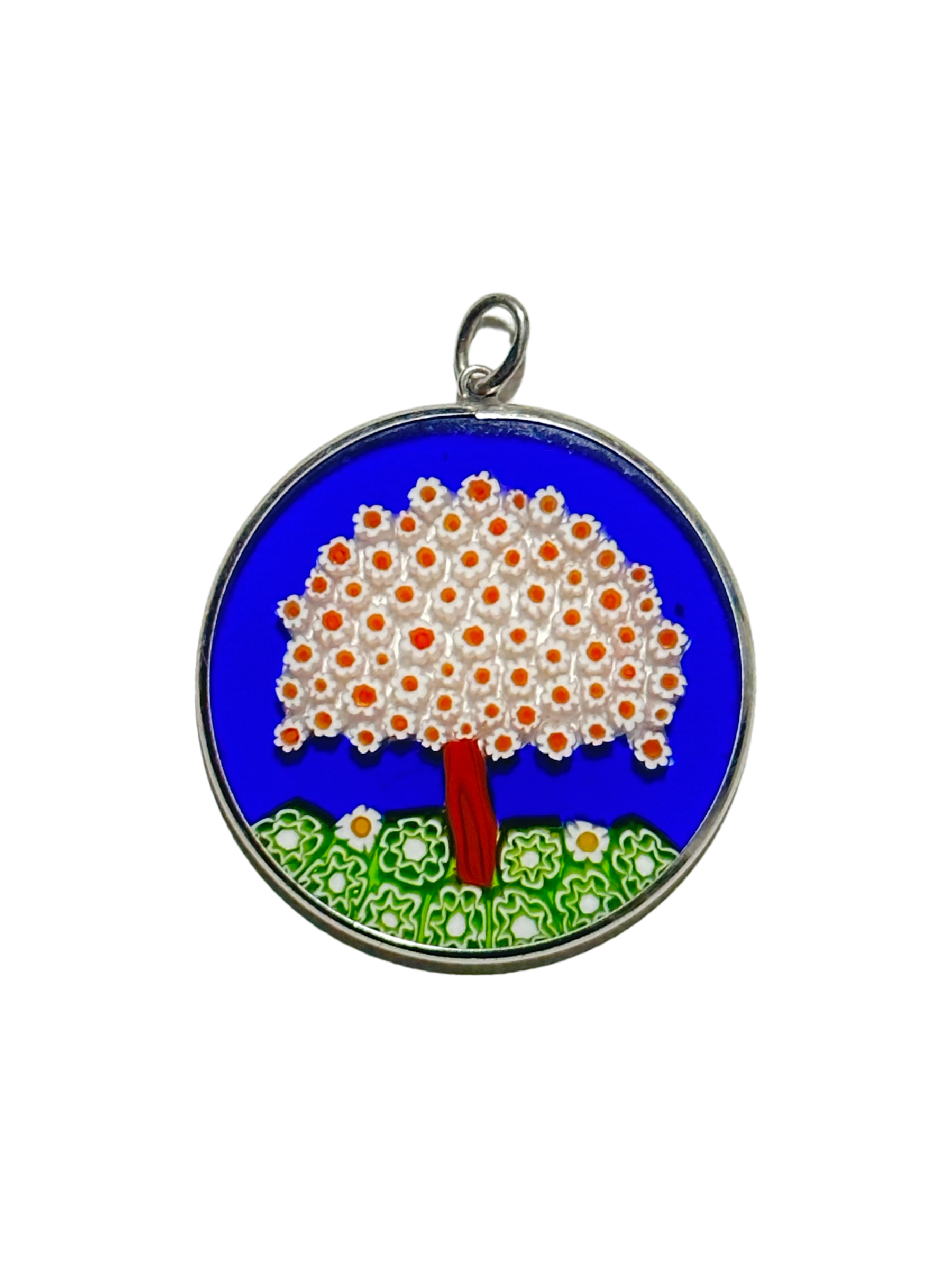 Millefiori Tree Pendant